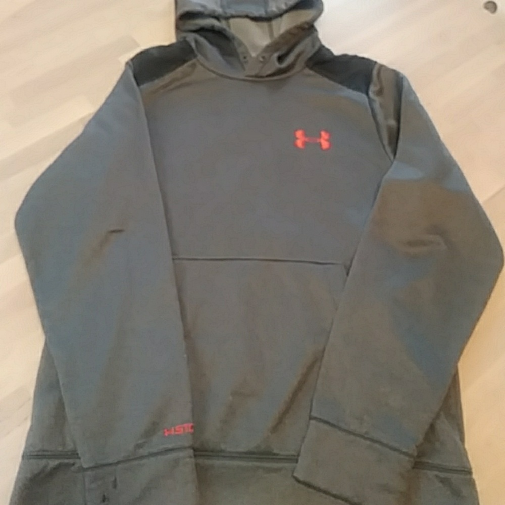 Mens Medium Under Armour hoodie Gray